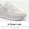 image:imageCOACH Womens Runner SneakersOptical White