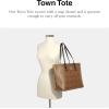 image:imageCoach Town ToteImKhakiBlack