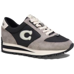 image:imageCOACH Womens Runner SneakersBlackChalk 2