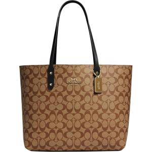 image:imageCoach Town ToteImKhakiBlack