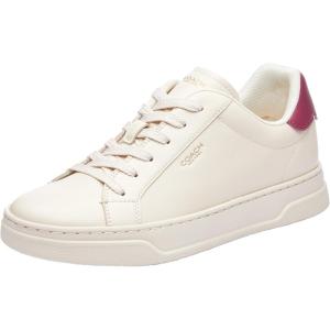 image:imageCoach Womens High Line Signature Coated Canvas SneakePinkChalk