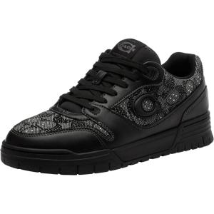 image:imageCoach Womens Soho Sneaker in Crystal Signature JacquardBlack