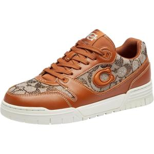 image:imageCoach Womens Soho Sneaker in Crystal Signature JacquardCocoaBurnished Amber