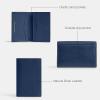 image:imageCOACH Bifold Card Case Deep Blue