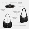 image:imageCOACH Womens Candy Crystal Signature Hampton Hobo BagLhBlack