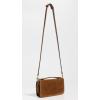 image:imageCOACH Womens Suede Elora Top Handle Crossbody BagB4Warm Brown