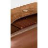 image:imageCOACH Womens Suede Elora Top Handle Crossbody BagB4Warm Brown