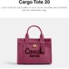 image:imageCOACH womens Cargo Tote Bag 20Pink