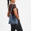image:imageCoach Bleecker Bucket BagLight Denim Suede