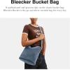 image:imageCoach Bleecker Bucket BagLight Denim Suede