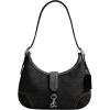 image:imageCOACH Womens Candy Crystal Signature Hampton Hobo BagLhBlack