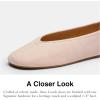 image:imageCOACH Womens Houston Ballet FlatsCandy Pink Suede