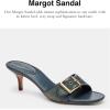 image:imageCOACH womens Margot SandalLoved Denim Dark Indigo