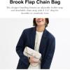 image:imageCoach Brook Flap Bag with ChainB4Chalk