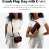 image:imageCoach Brook Flap Bag with ChainB4Merlot