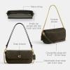 image:imageCoach Brook Flap Bag with ChainOlive Suede