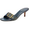 image:imageCOACH womens Margot SandalLoved Denim Dark Indigo