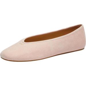 image:imageCOACH Womens Houston Ballet FlatsCandy Pink Suede