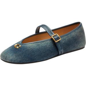 image:imageCoach Womens Mary JaneLoved Denim Dark Indigo