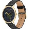 image:imageCoach Elliot Mens Watch  Contemporary Minimalism with Distinctive Artistry  A True Classic Designed for Every Occasion  Water ResistantBlackMascot Rexy