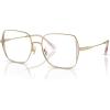 image:imageCOACH Womens HC5165d Square Prescription Eyewear FramesShiny Light GoldDemo Lens