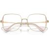 image:imageCOACH Womens HC5165d Square Prescription Eyewear FramesShiny Light GoldDemo Lens