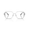 image:imageCOACH Womens HC5165d Square Prescription Eyewear FramesShiny SilverDemo Lens