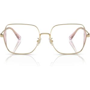 image:imageCOACH Womens HC5165d Square Prescription Eyewear FramesShiny Light GoldDemo Lens