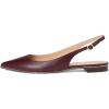 image:imageCoach Womens Claire Leather SkimmerMerlot