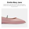 image:imageCoach Womens Emilia Mary Jane Flats Bluebell 5 Medium USSoft Pink