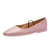 image:imageCoach Womens Emilia Mary Jane Flats Bluebell 5 Medium USSoft Pink