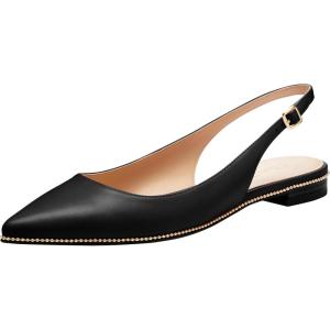 image:imageCoach Womens Claire Leather SkimmerBlack