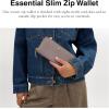 image:imageCOACH Refined Calf Leather Essential Slim Accordion Zip