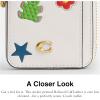 image:imageCoach Womens Essential Chain Card CaseB4CHALK MULTI