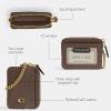 image:imageCoach Womens Essential Chain Card CaseB4DARK STONE