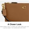 image:imageCOACH womens Small WristletB4Honey Brown