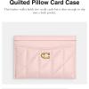 image:imageCoach Womens Refined Leather Card CaseB4BLUSH