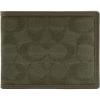 image:imageCOACH Mens Slim BillfoldArmy Green