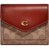 image:imageCoach Cross Grain Leather Wyn Small WalletB4Tan Rust