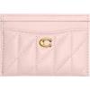 image:imageCoach Womens Refined Leather Card CaseB4BLUSH