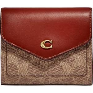 image:imageCoach Cross Grain Leather Wyn Small WalletB4Tan Rust