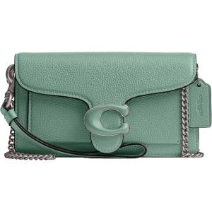 image:imageCoach Polished Pebble Tabby WristletAquamarine