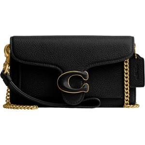 image:imageCoach Polished Pebble Tabby WristletBlack
