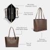 image:imageCOACH Polished Pebble Leather Willow Tote Dark Stone