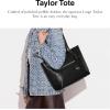 image:imageCOACH Womens Polished Pebble Leather Taylor ToteBlack