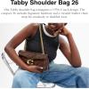 image:imageCOACH Womens Quilted Tabby Shoulder Bag 26 with Chain B4Maple Brown One Size