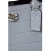 image:imageCOACH womens Embossed Croc Willow Tote 24GreyBlue Multi