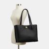 image:imageCOACH womens Polished Pebble Leather Willow Tote 38Black