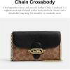 image:imageCoach Chain CrossbodyTanBlack