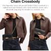 image:imageCoach Chain CrossbodyWalnutBlack